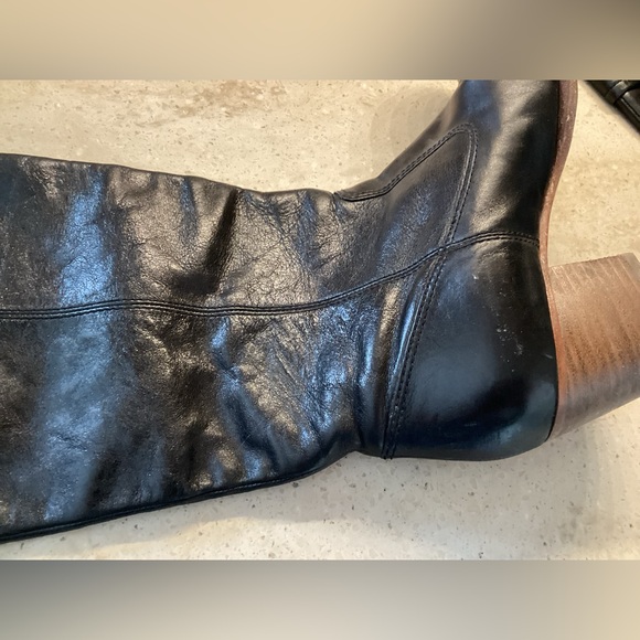 🚨Final Sale🚨!! Coach Black Leather Knee-High Boots Size 7 - Picture 14 of 14